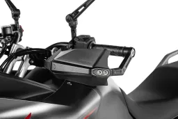 Handprotektoren DEFENSA Expedition, schwarz, Honda XL750 Transalp