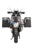 ZEGA Evo système de coffre aluminium pour KTM 1290 Super Adventure S/R (2021-)        Contenance 38/45, Couleur du porte-bagages Argent, Couleur And-Black