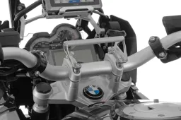 Adaptateur de montage GPS pour fixation sur guidon BMW R1250GS/ R1250GS Adventure/ R1200GS à partir de 2013/ R1200GS Adventure à partir de 2014