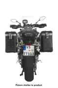 ZEGA Pro système de coffre aluminium "And-Black" 31/31 litres avec support acier inoxydable noir pour Yamaha MT-09 Tracer (2015-2017)
