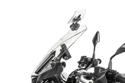 Spoiler pour bulle de carénage Evo, transparent