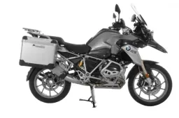 ZEGA Pro système de coffre aluminium pour BMW R1250GS/ R1250GS Adventure/ R1200GS à partir de 2013/ R1200GS Adventure à partir de 2014     Contenance 31/38, Couleur du porte-bagages Argent, Couleur And-S