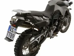 Porte-bagages arrière pour moto BMW F800GS/ F700GS/ F650GS (Twin), noir