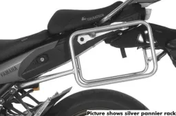 Porte-bagages en acier inoxydable, noir pour Yamaha MT-09 Tracer (2015-2017)