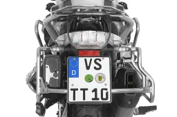 Système spécial de porte-bagages de moto en acier inoxydable ZEGA Evo X pour BMW R1250GS/ R1250GS Adventure/ R1200GS (LC)/ R1200GS Adventure (LC)