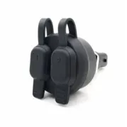 Prise double USB Plug-n-Play encastrable pour motos BMW