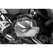 Protection de cylindre / protection de cache-culbuteurs en acier inoxydable (jeu) pour BMW R1250GS / R1250R / R1250RS / R1250RT
