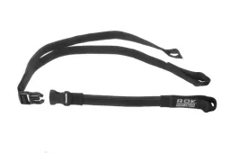 Sangle Rokstraps Strap It™ pour moto, réglable, noire, 45-150 cm, lot de 2 avec boucles