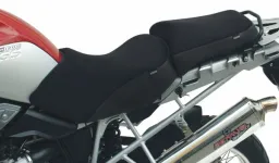Selle confort DriRide pour pilote, compatible BMW R1200GS jusqu'à 2012/R1200GS Adventure jusqu'à 2013, respirante, réglable, de série