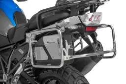 Coffre à outils gauche pour porte-bagages Touratech ZEGA Evo compatible avec BMW R1300GS/Adventure, R1250GS/Adventure, R1200GS (LC)/Adventure (LC) et KTM 1290 Super Adventure S/R (à partir de 2021)/1390 Super Adventure S/R.