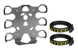 Zega Pro/ZEGA Mundo - Adaptateur universel avec protection de sangles, avec équerre d'appui