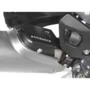 Protection de clapet d'échappement, noire, pour BMW R1250GS/ R1250GS Adventure/ R1200GS (LC) / R1200GS Adventure (LC)