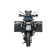 Système de valises latérales en aluminium ZEGA Evo X pour motos BMW R1250GS/ R1250GS Adventure/ R1200GS à partir de 2013/ R1200GS Adventure à partir de 2014
