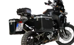 Système de sacoches latérales en aluminium ZEGA Pro pour moto BMW F800GS/ F700GS/ F650GS (Twin)