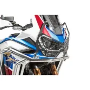 Protection de phare noire à démontage rapide pour Honda CRF1100L Adventure Sports (-2023) « UTILISATION HORS ROUTE UNIQUEMENT »