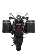 ZEGA Pro système de coffre aluminium pour Yamaha XT1200Z / ZE Super Tenere          Contenance 38/45, Couleur du porte-bagages Argent, Couleur Alu Natural