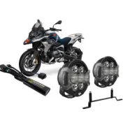 Phares auxiliaires LED DENALI D7 Pro pour BMW R1250GS/R1200GS (LC)