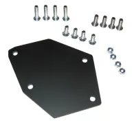 Plaque d'extension de 4 mm pour élargissement du support de béquille latérale pour BMW R1200GS (2008-2012)/R1200GS Adventure (2008-2013) Pièce accessoire pour 044-3030