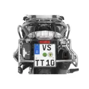 Système spécial de porte-bagages de moto en acier inoxydable ZEGA Evo X pour BMW R1250GS/ R1250GS Adventure/ R1200GS (LC)/ R1200GS Adventure (LC)