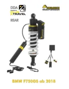 Amortisseur arrière Touratech Suspension pour BMW F750GS (2018-2023), DDA / Plug &amp; Travel