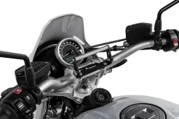 Adaptateur de montage GPS, fixation pour guidon, réglable, vis M8x30, par exemple pour Honda, Triumph