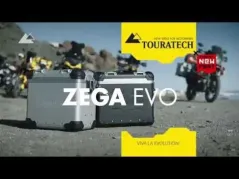 ZEGA Evo système de coffre aluminium pour BMW R1250GS/ R1250GS Adventure/ R1200GS (LC)/ R1200GS Adventure (LC) ZEGA Evo système de coffre aluminium "And-S" 31/38 litres avec support acier inoxydable pour BMW R1250GS/ R1250GS Adventure/ R1200GS (LC)/ 