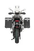 ZEGA Pro système de coffre en aluminium pour Triumph Tiger 900      Contenance 31/38, Couleur du porte-bagages Argent, Couleur And-Black