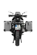 ZEGA Pro système de coffre en aluminium pour Husqvarna Norden 901, KTM 890 Adventure/ 890 Adventure R/ 790 Adventure / 790 Adventure R            Contenance 38/45, Couleur du porte-bagages Argent, Couleur And-Black