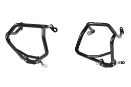 Barres de protection en acier inoxydable, noires, pour BMW R1200GS (LC)