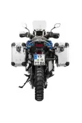 ZEGA Evo X système spécial pour Honda CRF1000L Africa Twin (2018-) / CRF1000L Adventure Sports    Contenance 38/38, Couleur du porte-bagages Argent, Couleur And-Black