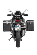 ZEGA Pro système de coffre en aluminium pour Honda CRF1100L Africa Twin (-2021)            Contenance 38/45, Couleur du porte-bagages Argent, Couleur And-Black
