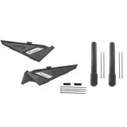 Ensemble de petits caches latéraux et de protections de cadre pour BMW R1250GS/ R1200GS (LC)/BMW R1200GS Adventure (LC), (gauche et droite)