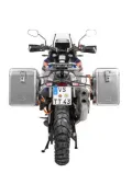 ZEGA Mundo système de coffre aluminium pour KTM 1290 Super Adventure S/R (2021-)    Contenance 38/45, Couleur du porte-bagages Argent, Couleur Alu Natural