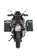 ZEGA Evo système de coffre aluminium pour Honda CRF1100L Africa Twin (-2021)      Contenance 38/45, Couleur du porte-bagages Noir, Couleur And-Black