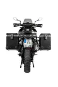 ZEGA Pro système de coffre en aluminium pour Husqvarna Norden 901, KTM 890 Adventure/ 890 Adventure R/ 790 Adventure / 790 Adventure R       Contenance 38/45, Couleur du porte-bagages Noir, Couleur Alu Natural