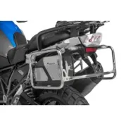 Coffre à outils gauche pour porte-bagages Touratech ZEGA Evo compatible avec BMW R1300GS/Adventure, R1250GS/Adventure, R1200GS (LC)/Adventure (LC) et KTM 1290 Super Adventure S/R (à partir de 2021)/1390 Super Adventure S/R.