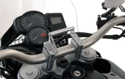 Adaptateur de fixation GPS pour BMW F650GS (Twin)/F700GS/F800GS/F800GS Adventure, à fixer sur le guidon / support GPS / support pour appareil de navigation