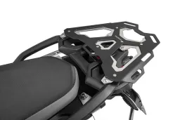 Porte-bagages moto, aluminium, noir, pour BMW F850GS / F750GS